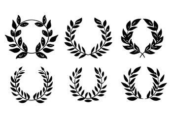 Set of hand drawn vector circular decorative elements for your design