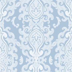 Blue Ornamental vector Pattern Design