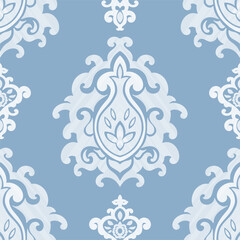 Blue Ornamental vector Pattern Design