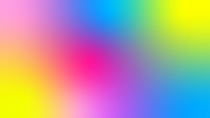 smooth gradient background, blue, pink, yellow, green
