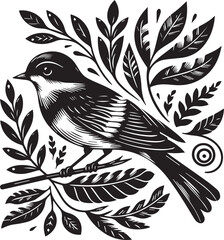 Obraz premium Abstract bird logo design