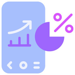mobile presentation flat icon