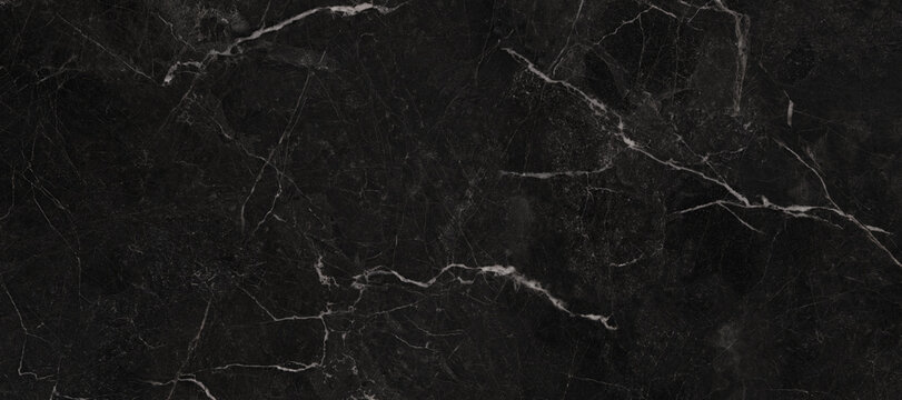  black Granite Marble Background, Royal Black and white vain marble stone, natural pattern texture background and use for interiors tile, luxury design with high resolution, Modern floor decoration.