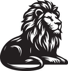 Fototapeta premium lion head isolated on white