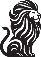 lion head silhouette