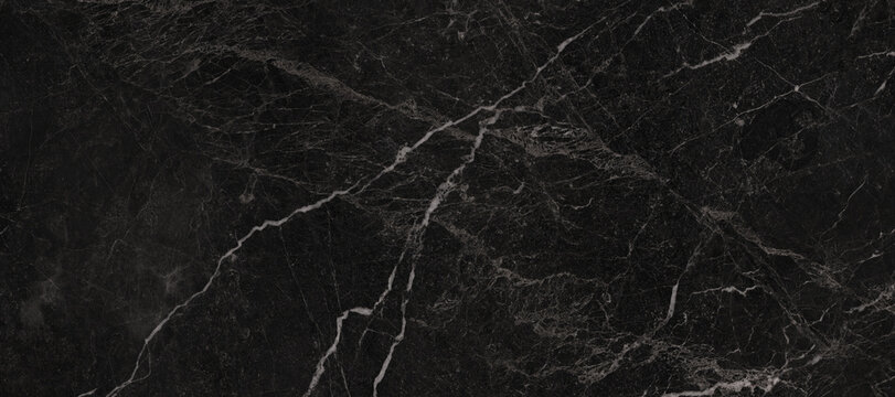  black Granite Marble Background, Royal Black and white vain marble stone, natural pattern texture background and use for interiors tile, luxury design with high resolution, Modern floor decoration.