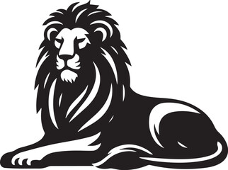 lion head silhouette