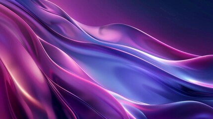 A vibrant abstract background in shades of purple and blue, featuring smooth, flowing lines and gradients. Ideal for creative and modern designs.