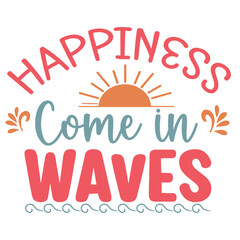 Summer Beach Vector Illustration set, summer svg