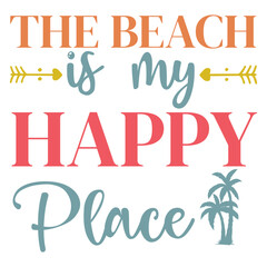 Summer Beach Vector Illustration set, summer svg