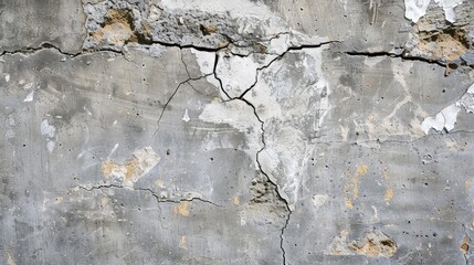 Concrete surface with cement repairs industrial backdrop