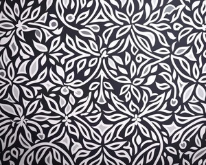 Photo of Elegant and minimalist pattern of interlocking geometric shapes