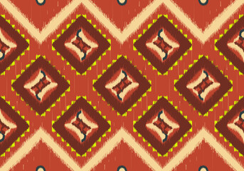 24061102 Ikat seamless geometric vector texture