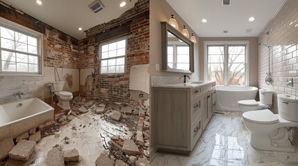 Bathroom remodeling before and after (279)