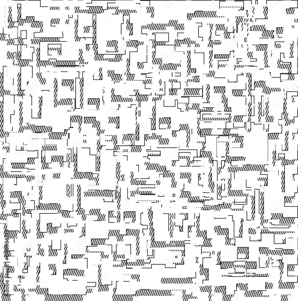 Poster fully editable vector element. black and white abstract background pattern. pixelate pattern. vector