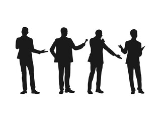 people give a motivational speech.