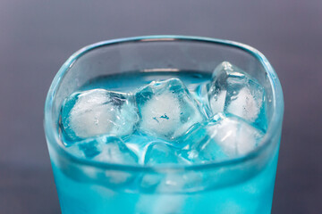 Cool and fresh Blue lemonade