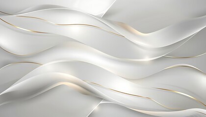 white and gold wavy lines