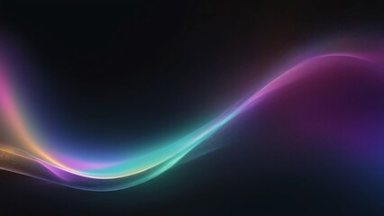 Abstract only black colors holographic blurred grainy gradient background texture