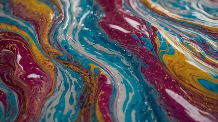 colorful fabric texture : abstract colorful background with waves a liquid