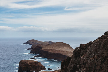 Point of Saint Lawrence on Madeira, Portugal