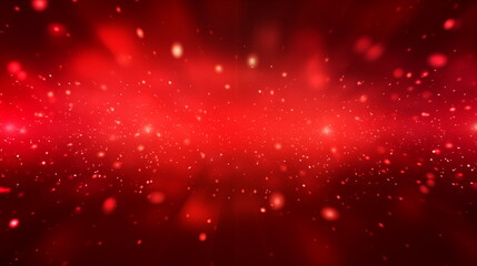 bokeh background with red particles, light with light color background