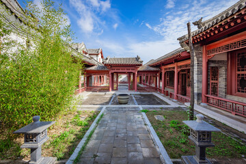 Obraz premium View of Rongzi winery, Xiangning County, Linfen City, Shanxi Province