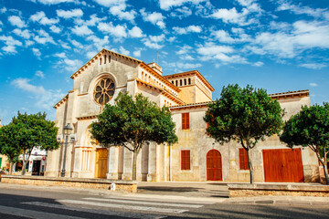 The streets of the old towns of Spain
