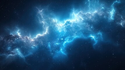 Fototapeta premium Background with stars. Futuristic abstract space background. 