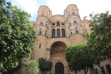 Naklejka premium Catedral de Málaga, España