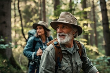 A couple hikes through the woods together