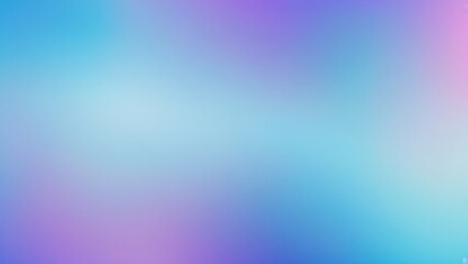 Fototapeta premium Abstract only blue colors holographic blurred grainy gradient background texture