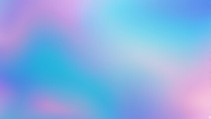 Abstract only blue colors holographic blurred grainy gradient background texture