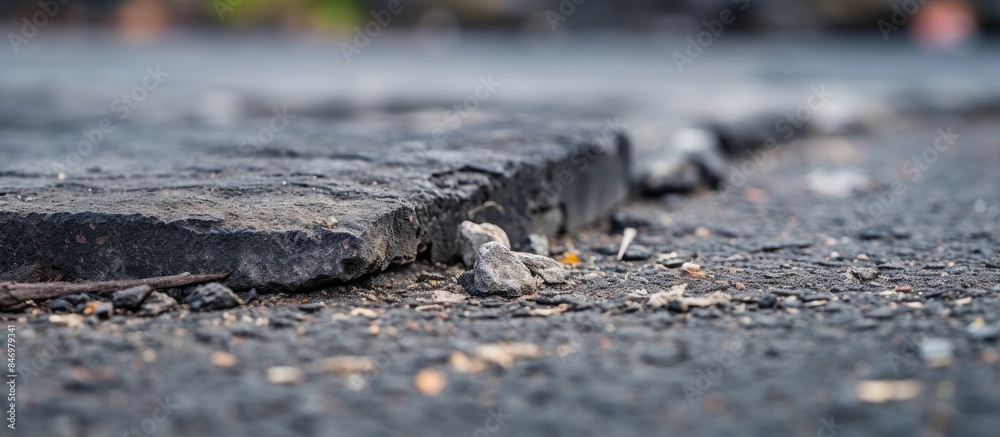 Aufkleber truck carrying a big tire travels on dusty road close to flames from a fire. with copy space image. 