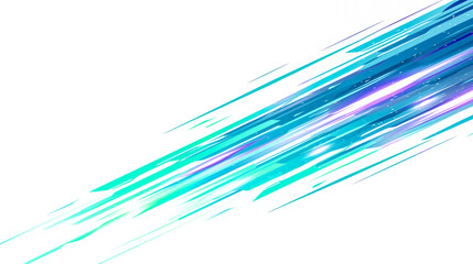 Energetic Abstract Background with GreenLight Streaks