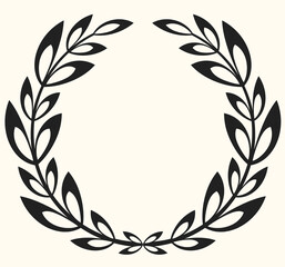 Lorbeerkranz - Pokal - Sieg - Gewinner 