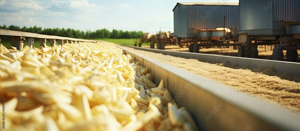 Aufkleber a truck with a big treaded tire is moving on a dirt path close to a fire, illustrating a scene of in
