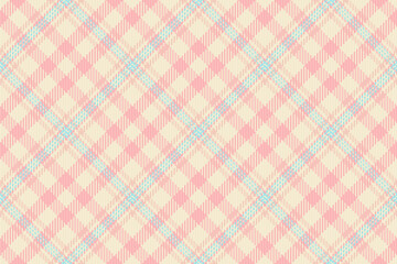 Pattern background tartan of fabric vector check with a plaid textile texture seamless.