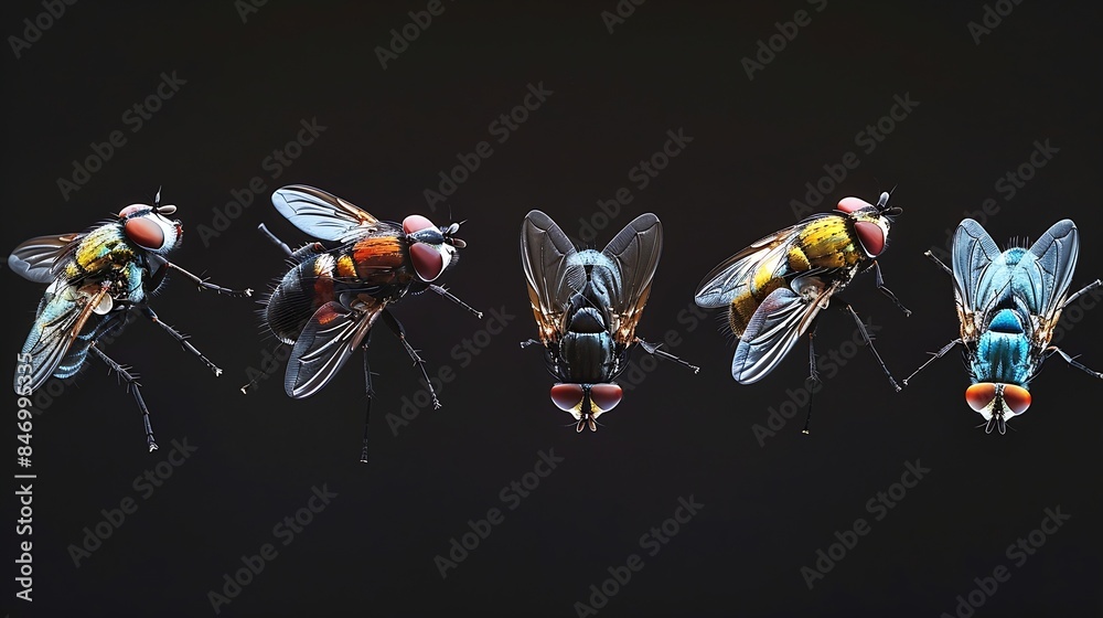Poster Flies are a type of insect from the order Diptera The most obvious difference between flies and other insect orders is that flies only have one pair of wings for flying called halteres : Generative AI