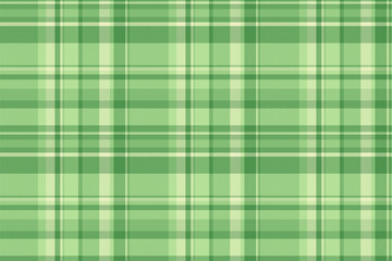 Seamless fabric vector of check textile pattern with a plaid background texture tartan.