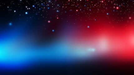 bokeh background with red and blue color particle, blur light color background and wallpaper, modern and trendy background