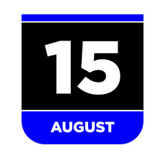 15 August page icon