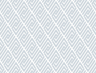 Abstract geometric pattern. A seamless vector background. White and gray ornament. Graphic modern pattern. Simple lattice graphic design