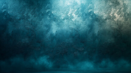 Fototapeta premium Teal and blue abstract background