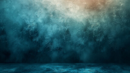 Fototapeta premium Teal and blue abstract background