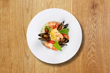 Traditional gourmet tasty dish on plate