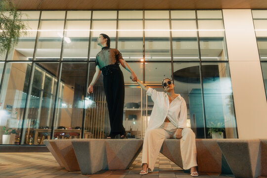 Gender defying futuristic fashion