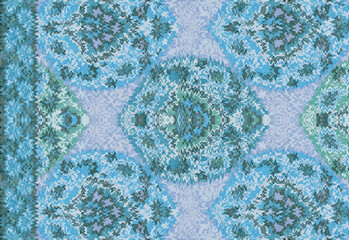 Digital And Textile Design Pattern