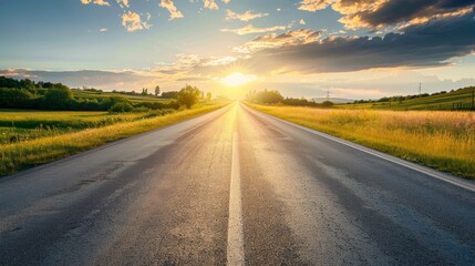 Fototapeta premium Top roads with the most beautiful