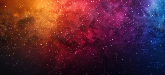 Fototapeta premium Abstract Colorful Background With Sparkling Dust